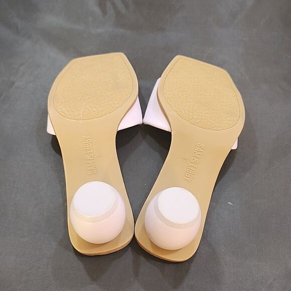 BRAND NEW SAM &LIBBY OPEN SQUARE TOE ROUND HEEL SANDAL - Picture 13 of 15